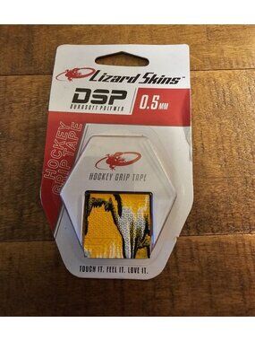 LIZARD SKINS YELLOW  DSP HOCKEY GRIP TAPE 0.5 mm  - Themed